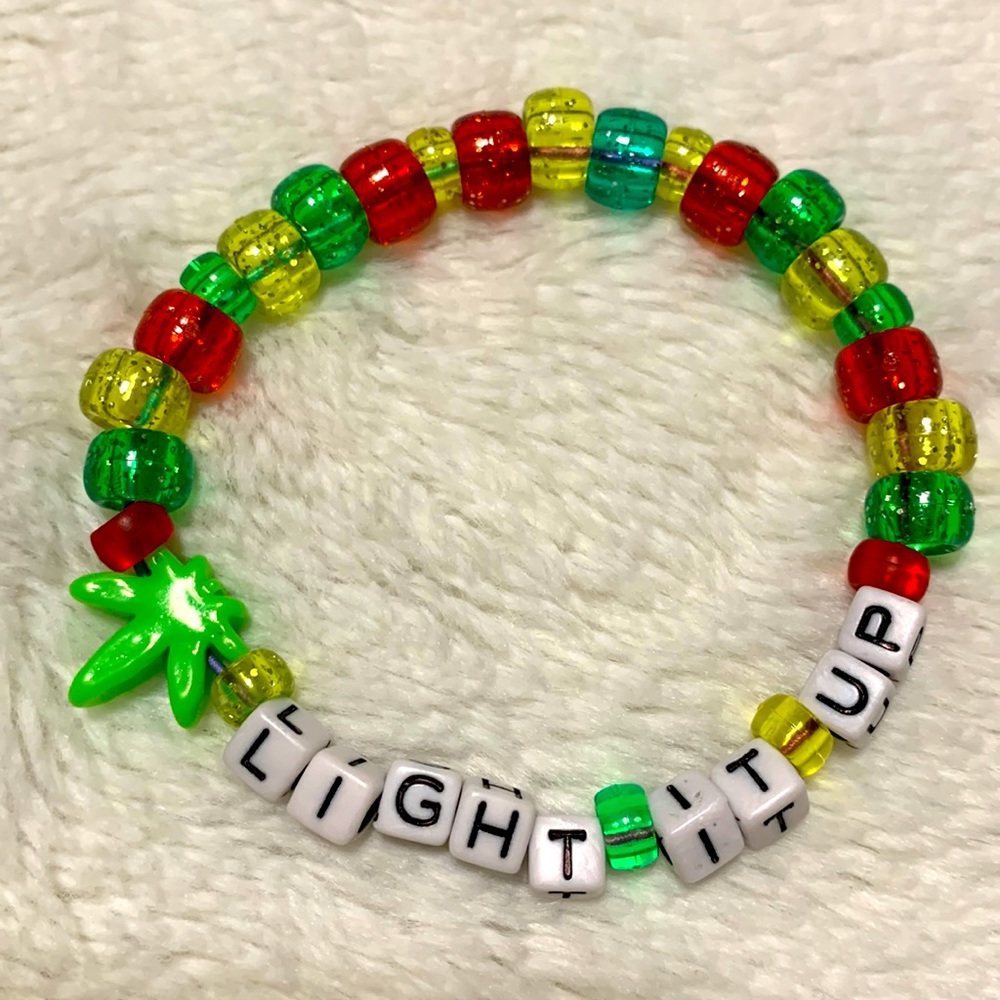 Kandi Rave Bracelet Light It Up